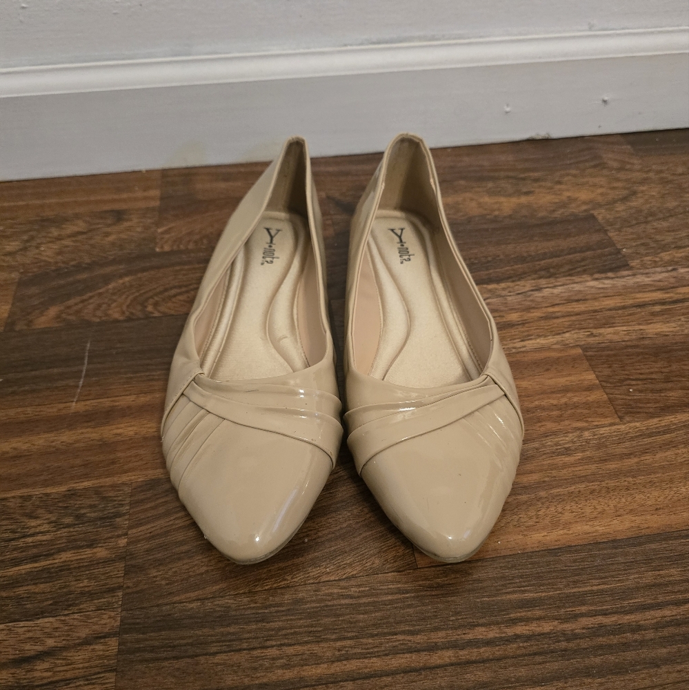 Tan Ballet Flats